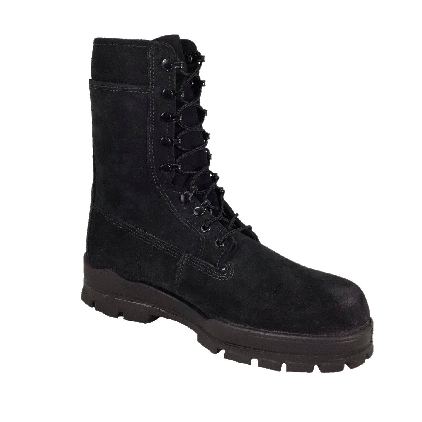 navy black boots