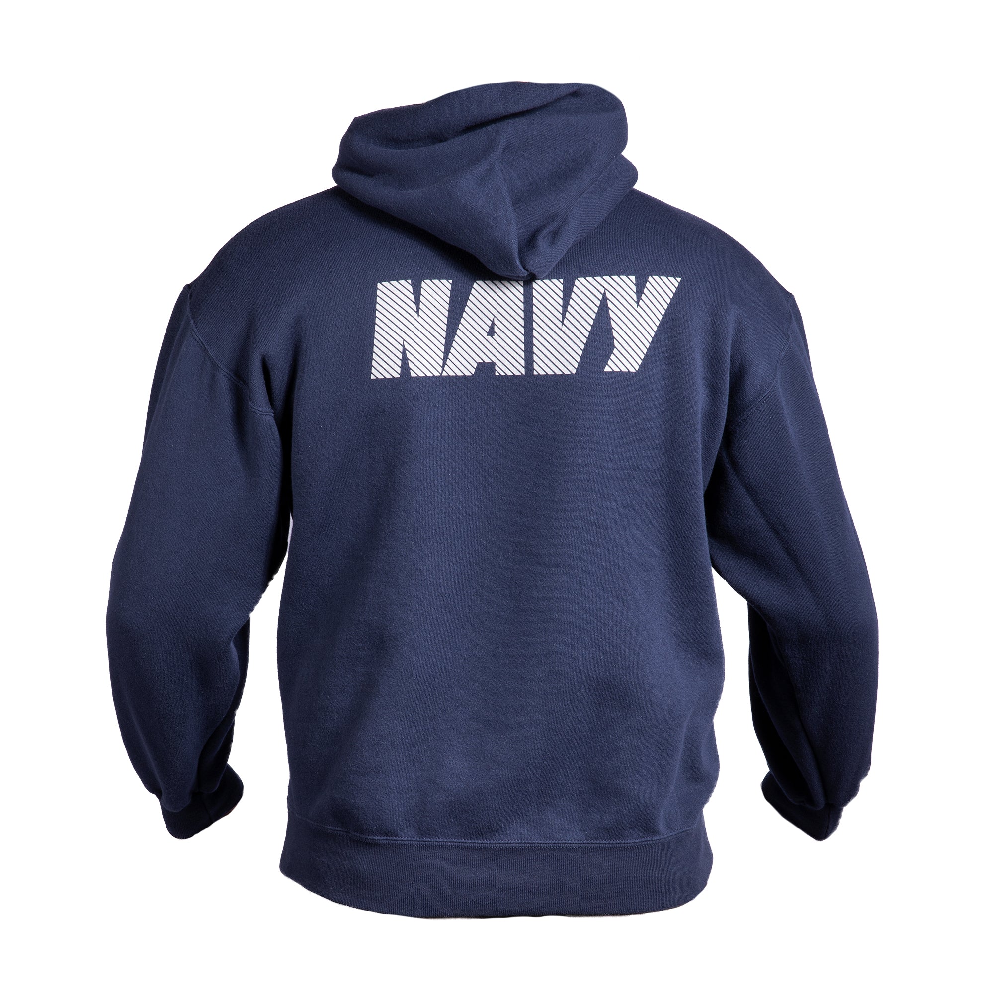 NAVY Sweatshirt, Hooded - Blue / Silver | Uniform Trading Company