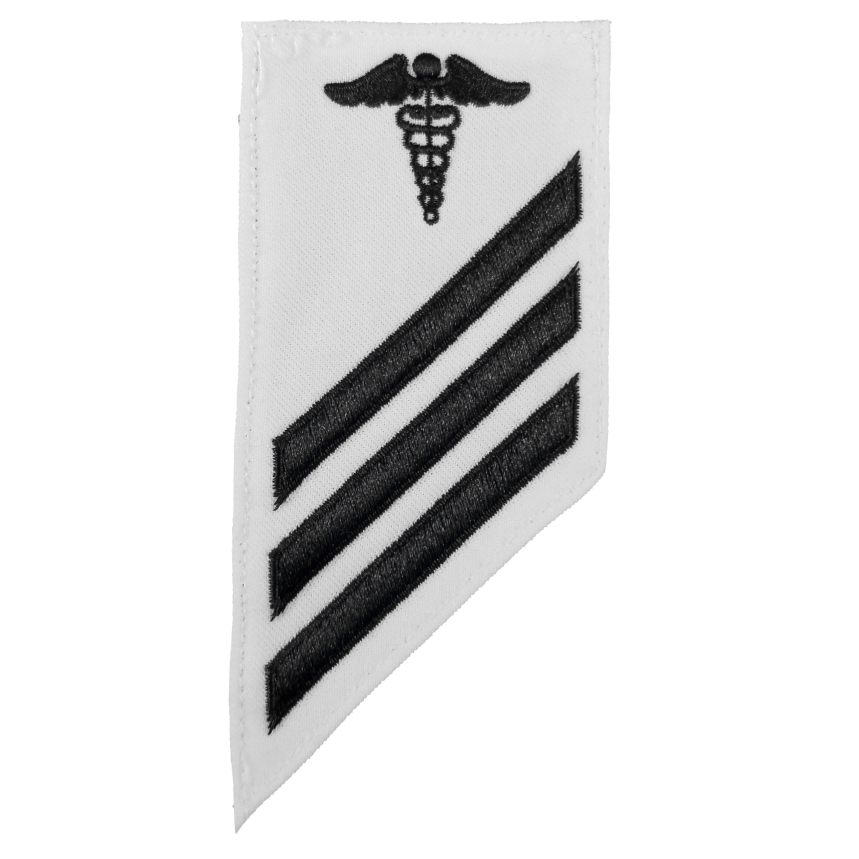 Navy E2 E3 Combo Rating Badge Hospital Corpsman White Uniform