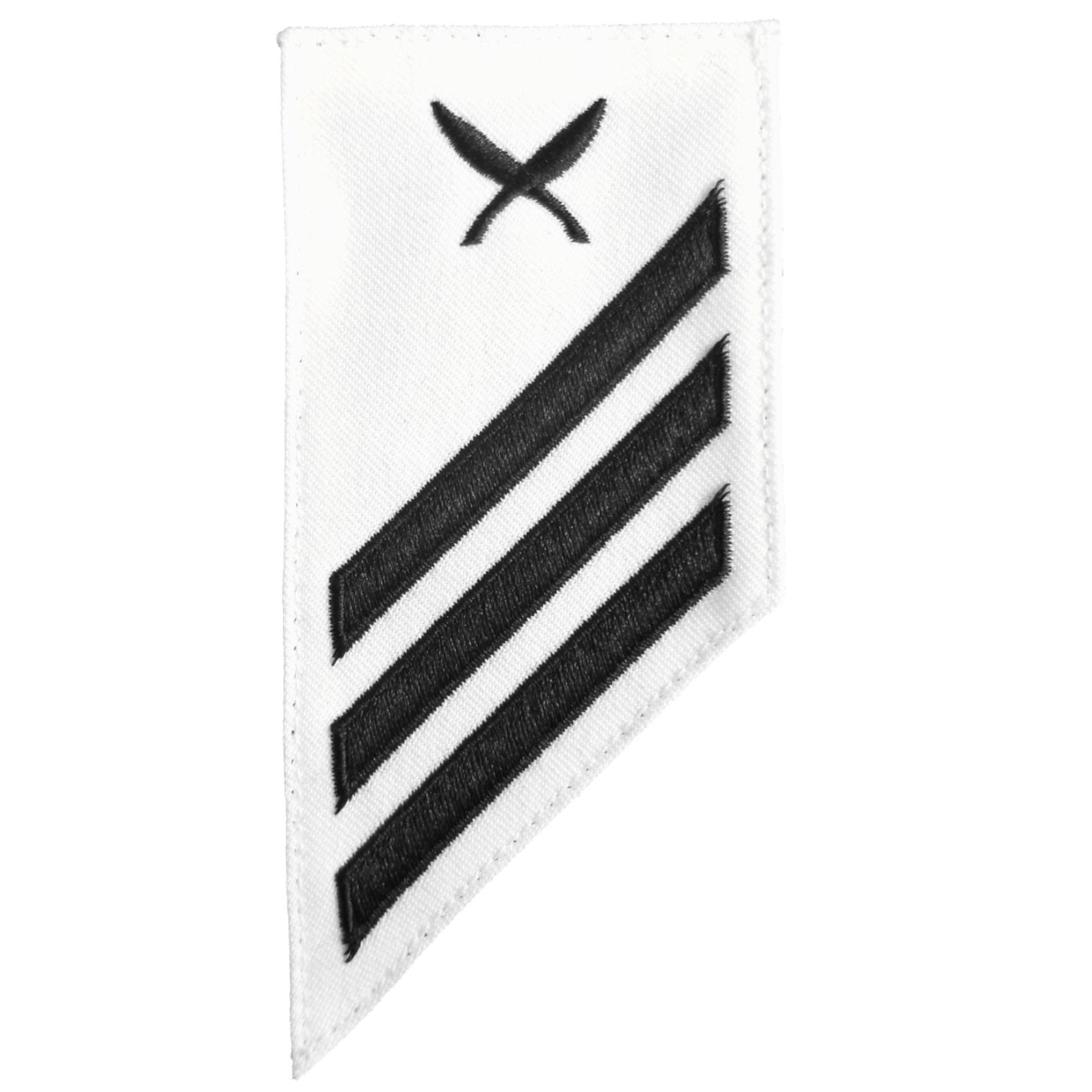 NAVY E2E3 Combo Rating Badge Yeoman White Uniform Trading Company