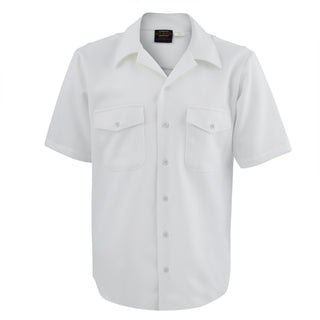 NAVY Men's Officer Summer White CNT Shirt | Uniform Trading Company