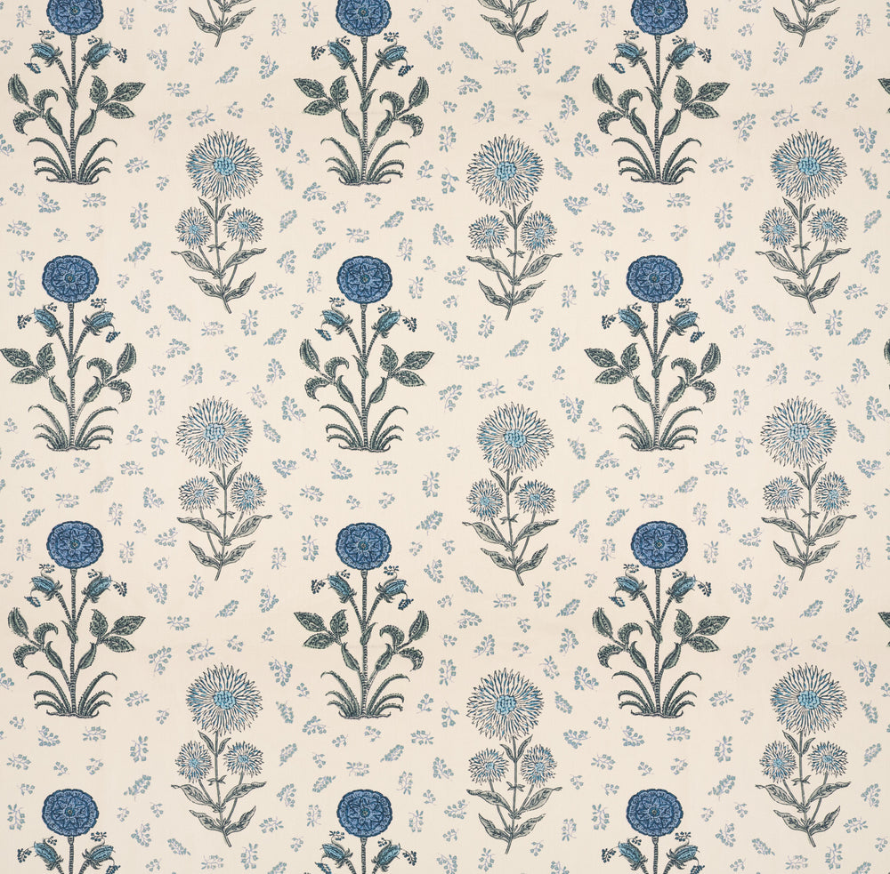 Magda Blue Fabric 1