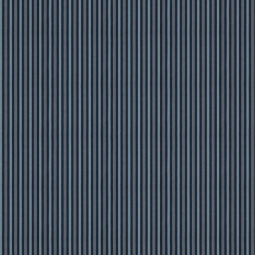 Meknes Stripe Midnight/Azure Fabric