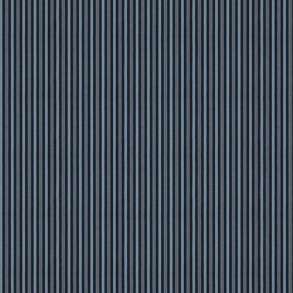 Meknes Stripe Midnight/Azure Fabric 1