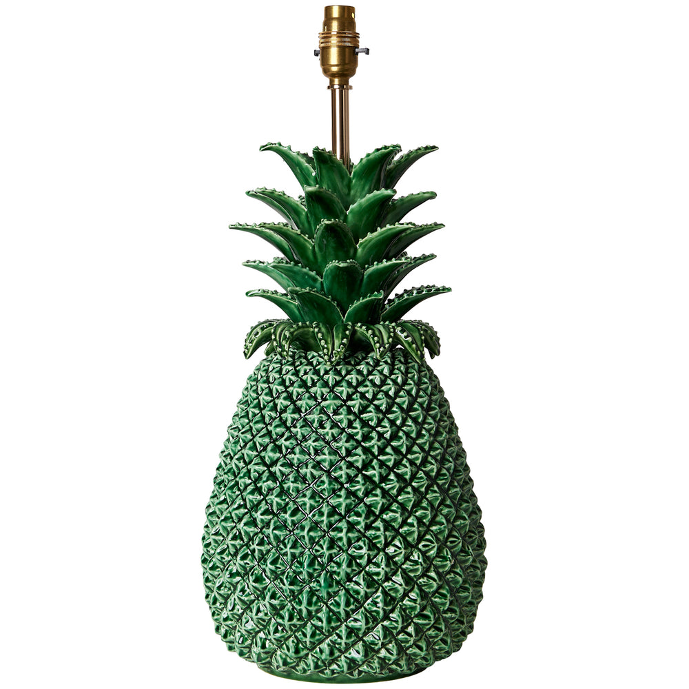 Green Pineapple Ceramic Lamp Base 1