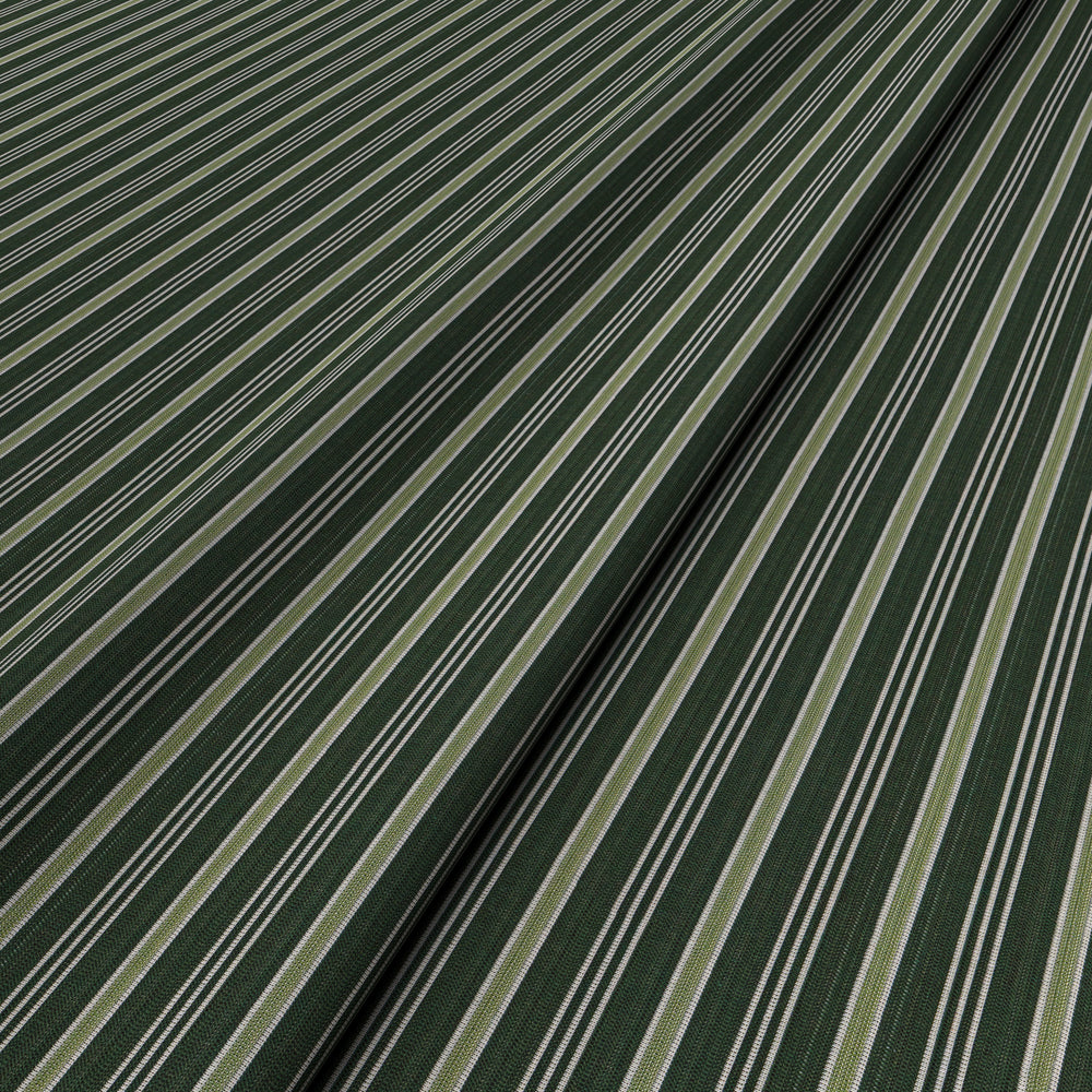 Meknes Stripe Pine/Ivy Fabric 5