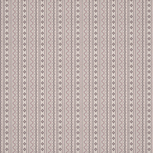 Andean Vertical Stripe Lilac/Purple Fabric