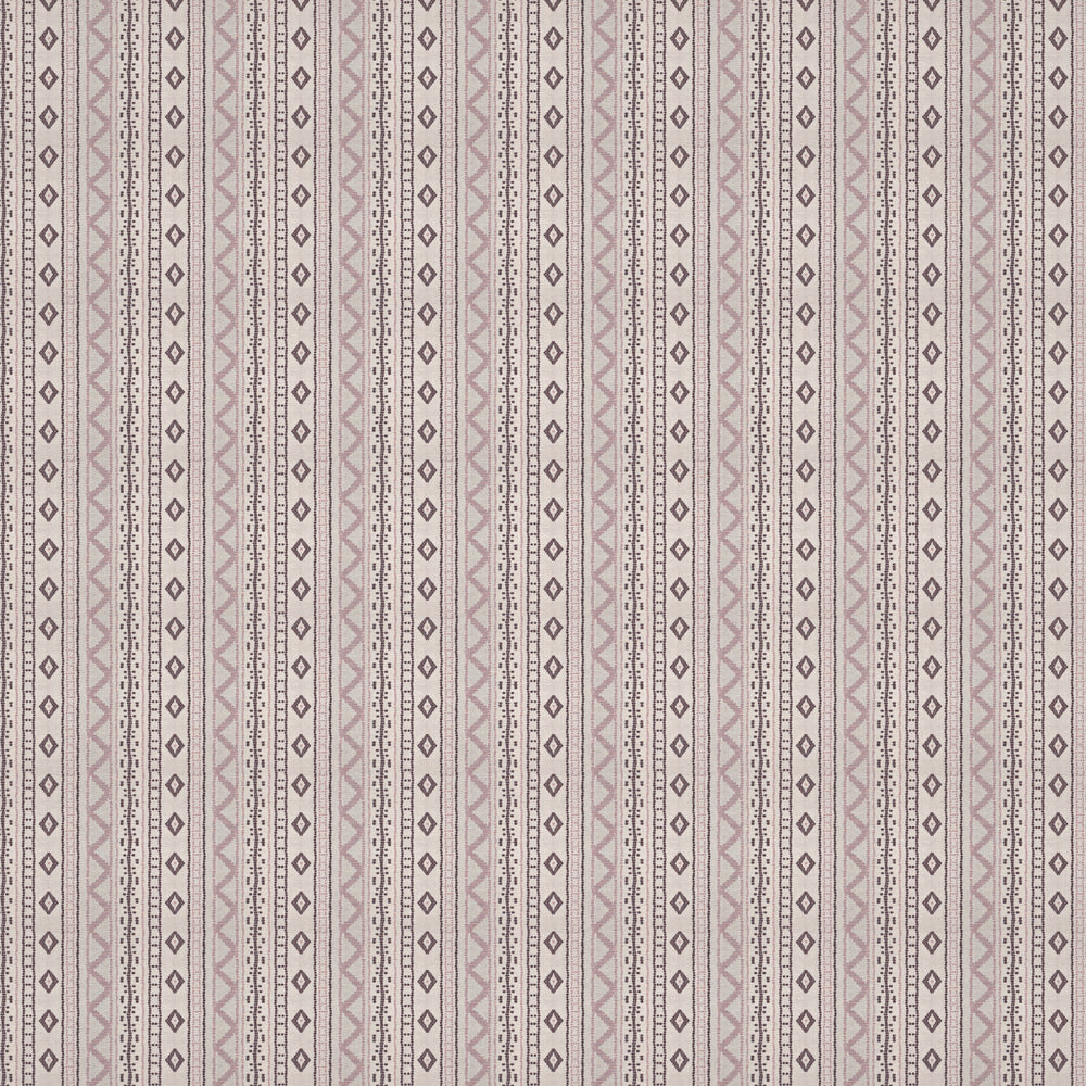 Andean Vertical Stripe Lilac/Purple Fabric 1