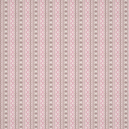 Andean Vertical Stripe Pink Fabric