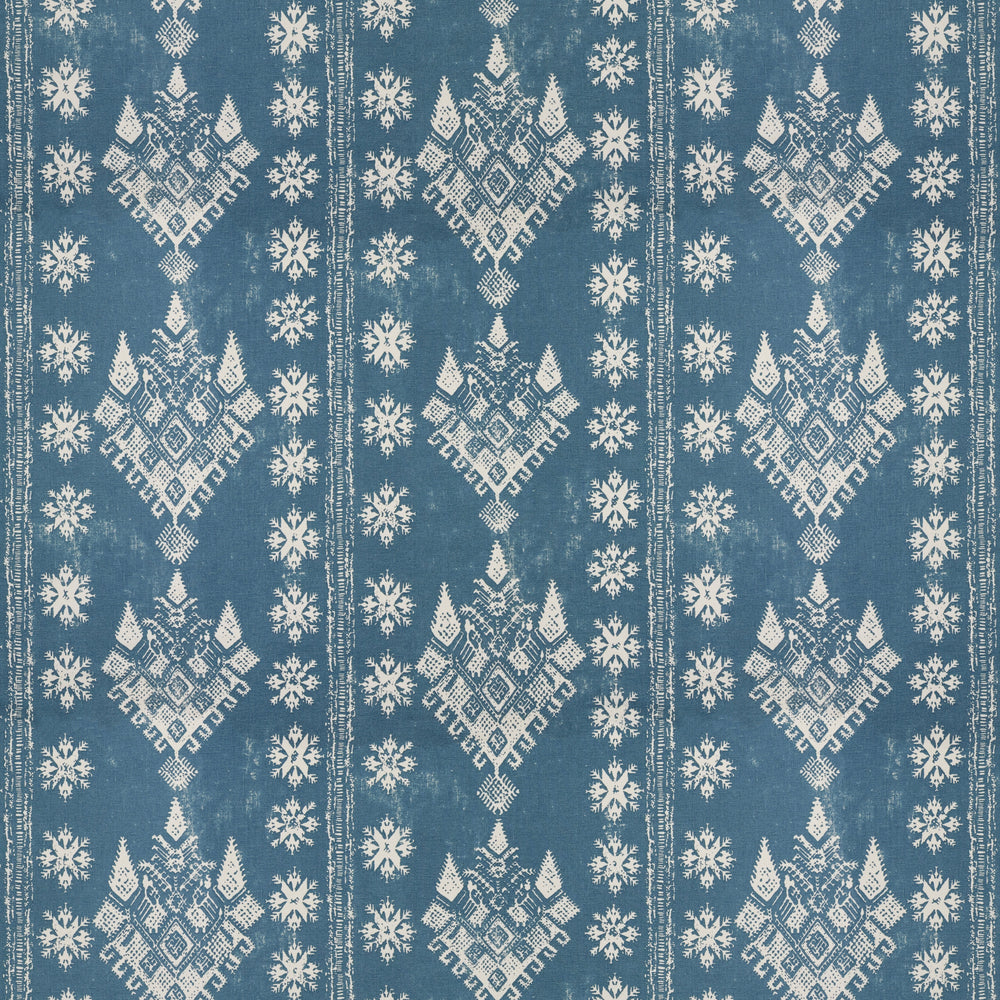 Athena Blue Fabric 1