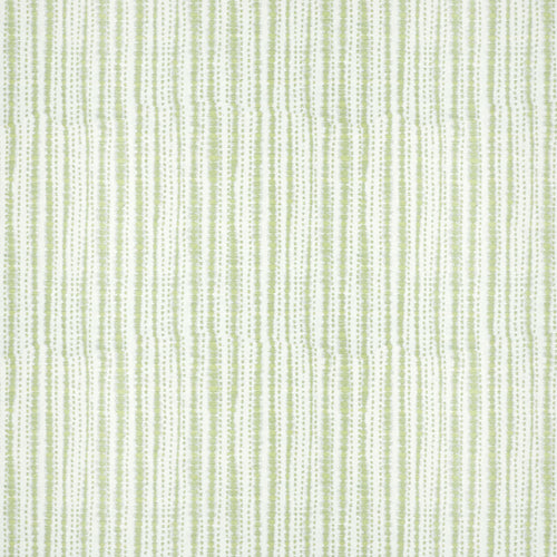 Batik Stripe Pale Green Fabric