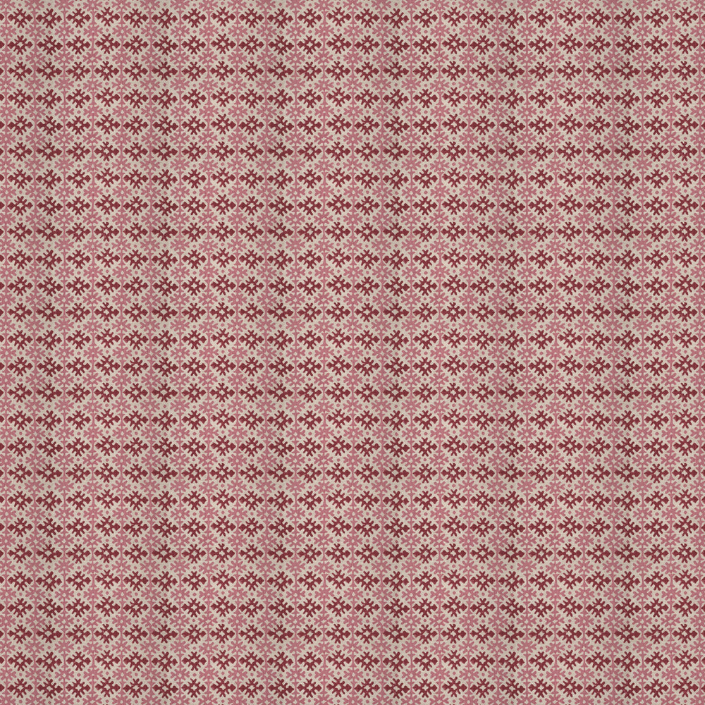 Hemant Pink/Red Fabric 1