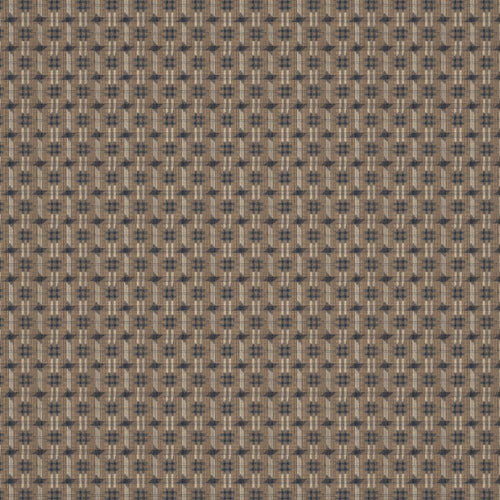 Inca Check Mushroom Fabric