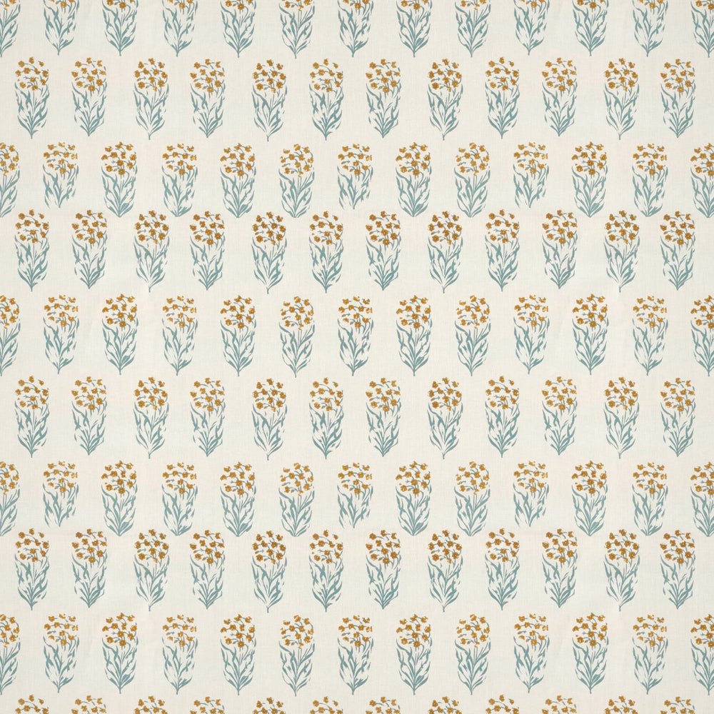 Kalindi Blue/Yellow Fabric 1