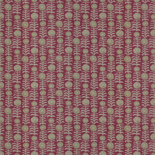 Killi Red/Beige on Natural Fabric