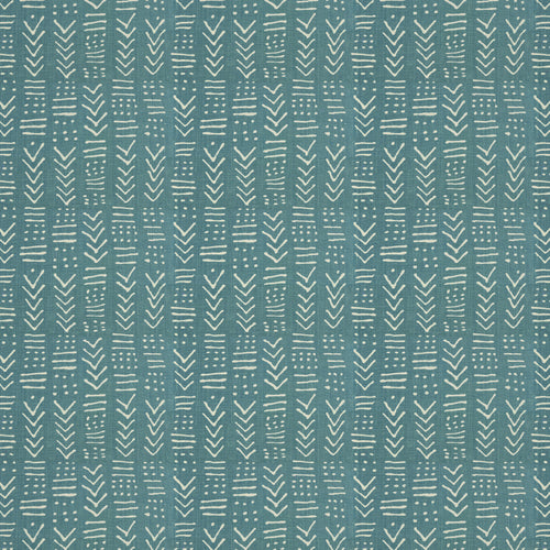 Luma Green Petrol Fabric