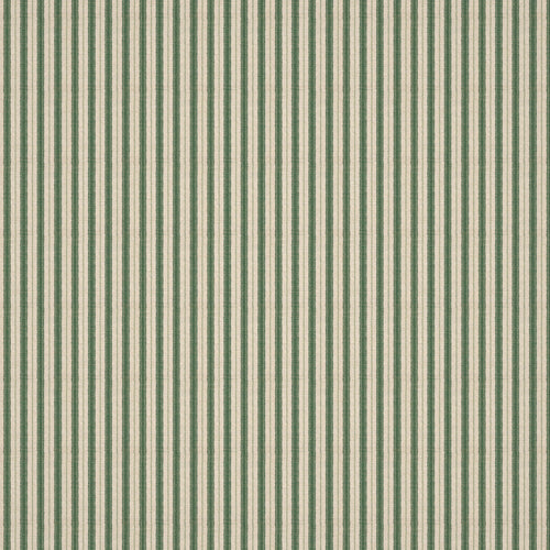 Sketched Stripe Green Fabric