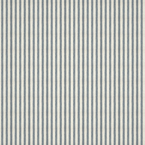 Ticking Stripe Ocean Fabric