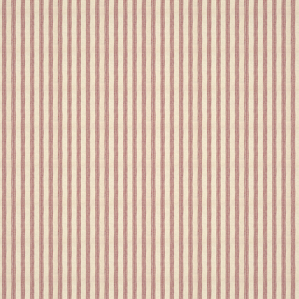 Ticking Stripe Rose Fabric 1