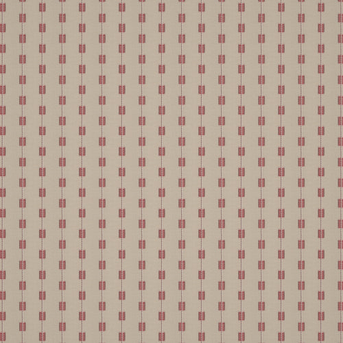 Zig Zag Stripe Red Fabric