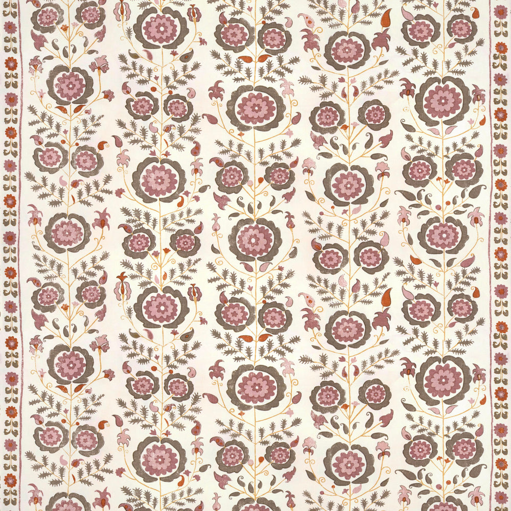 Simla Brown/Pink Fabric 1
