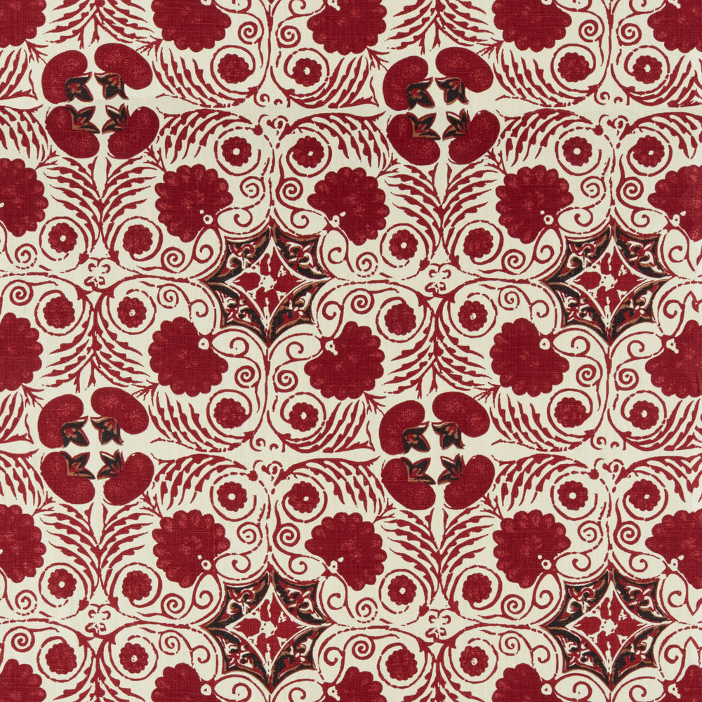 Arabella Red Fabric 3