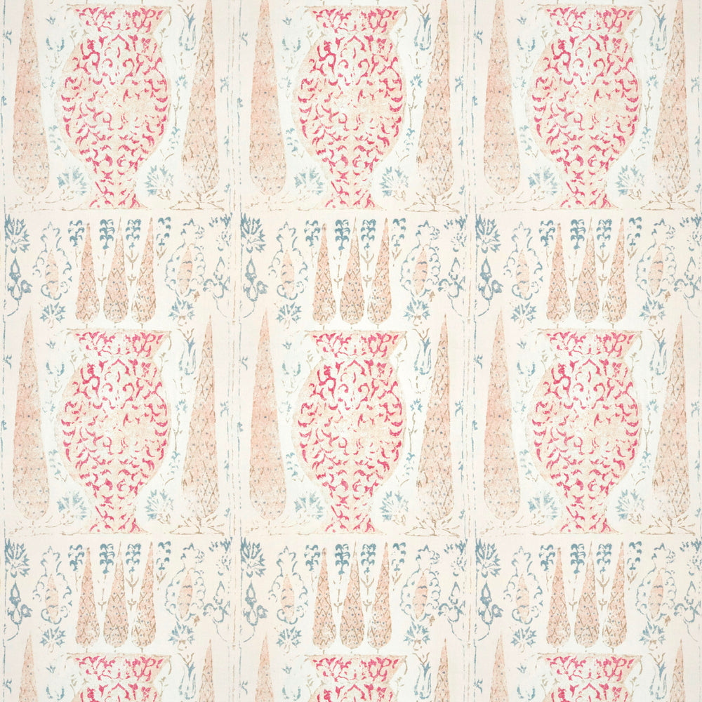 Vasari Blue/Pink Fabric 1