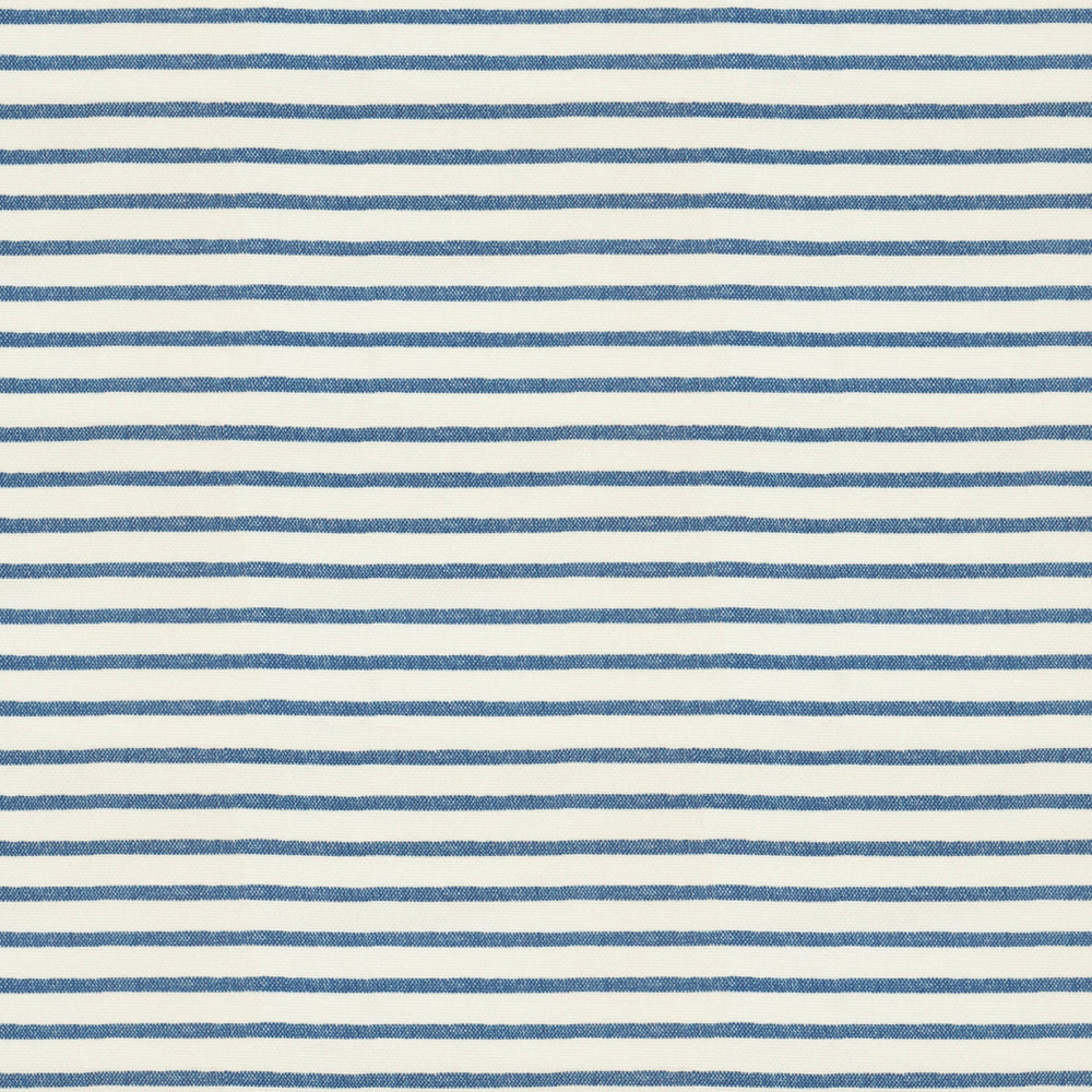 Harriet Stripe Blue Performance Fabric 1