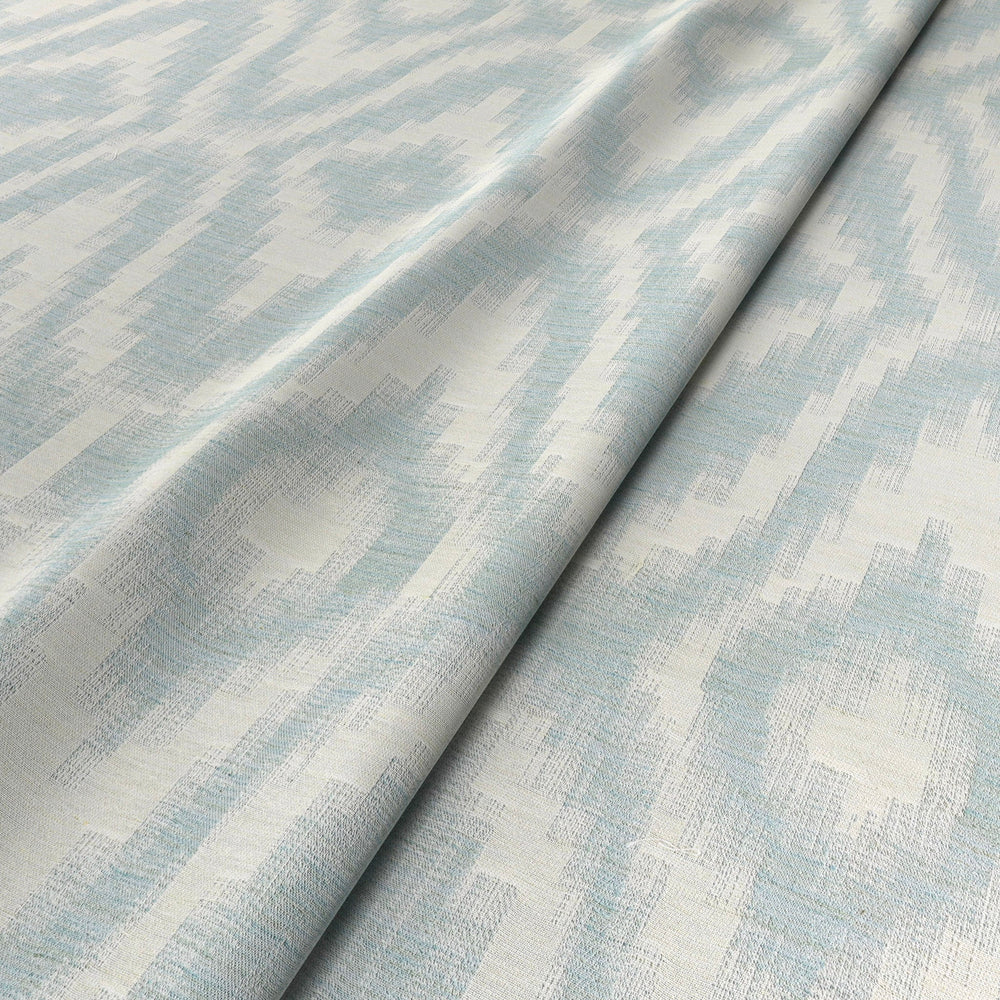 Ikat Diamond Aqua fabric 6