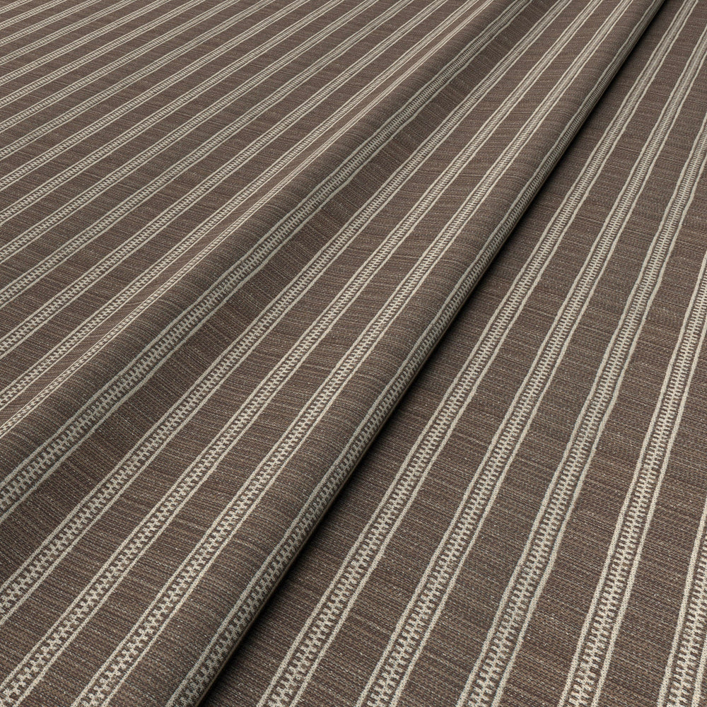 Ticking Stripe Nutmeg Fabric 9