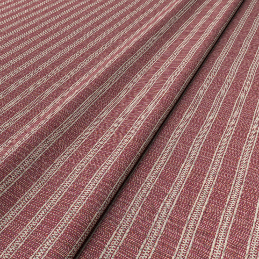 Ticking Stripe Rose Fabric 8