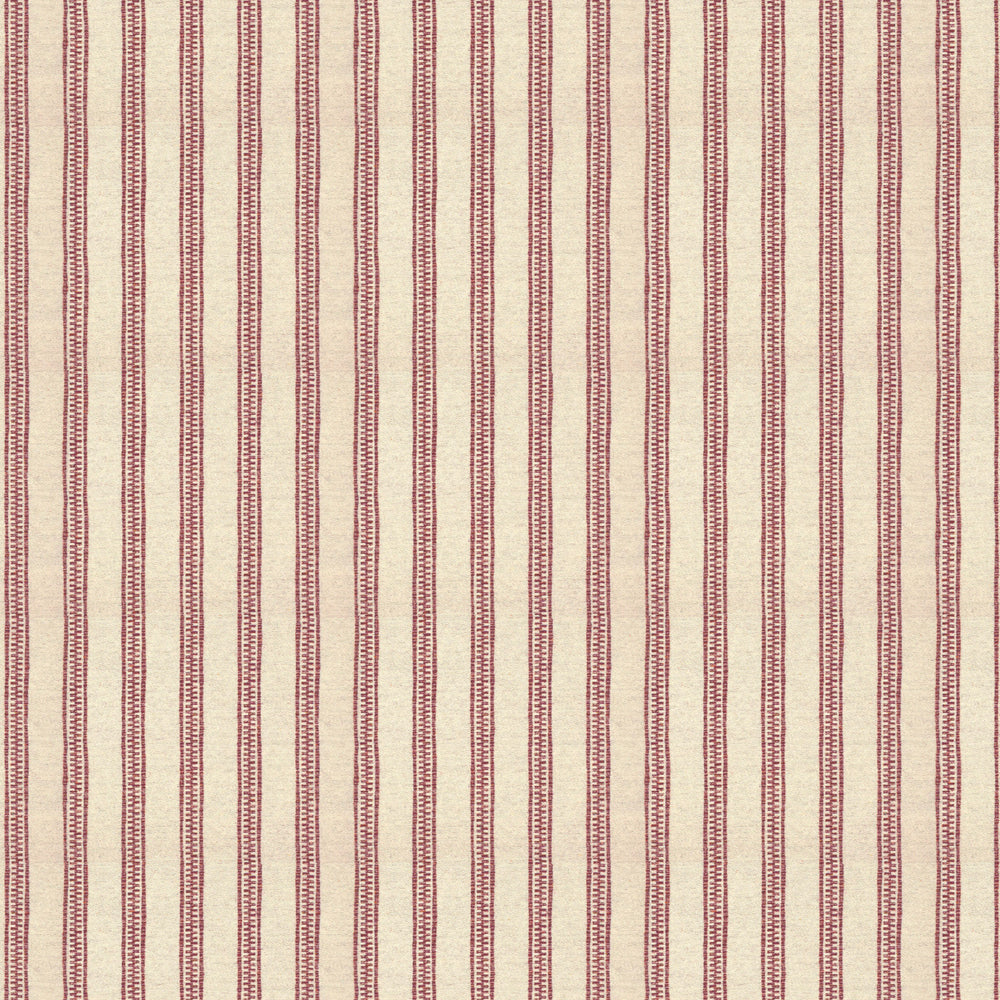 Ticking Stripe Rose Fabric 3