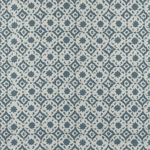 Floral Tile Blue Sample