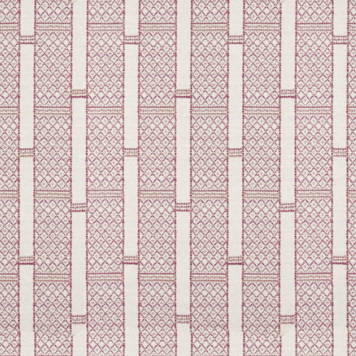 Stripe & Diamonds Cream/Pink Sample
