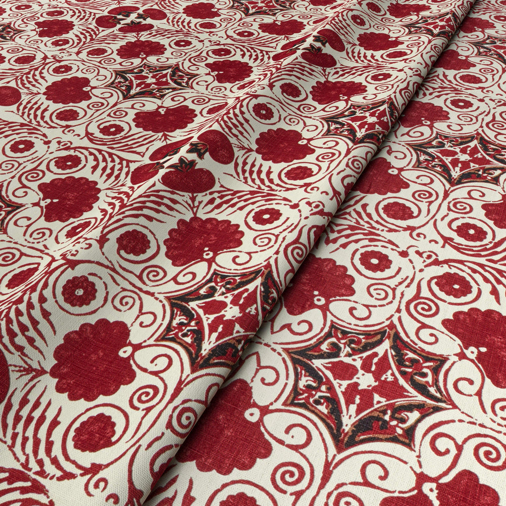 Arabella Red Fabric 4