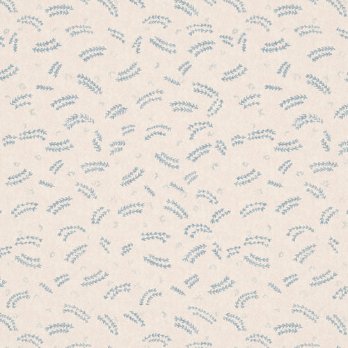 Pasha Sprig Duck Egg Wallpaper Sample