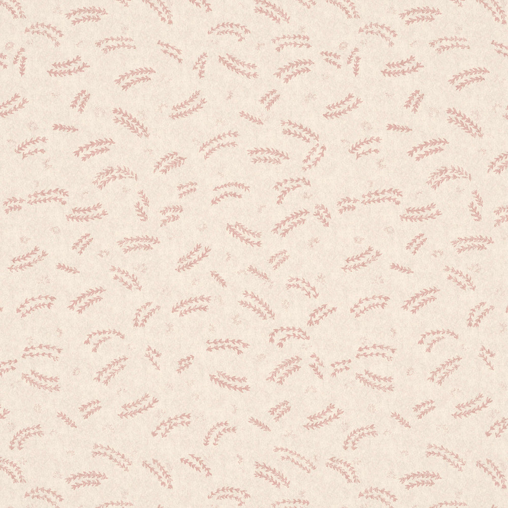 Pasha Sprig Pink Wallpaper Sample 1
