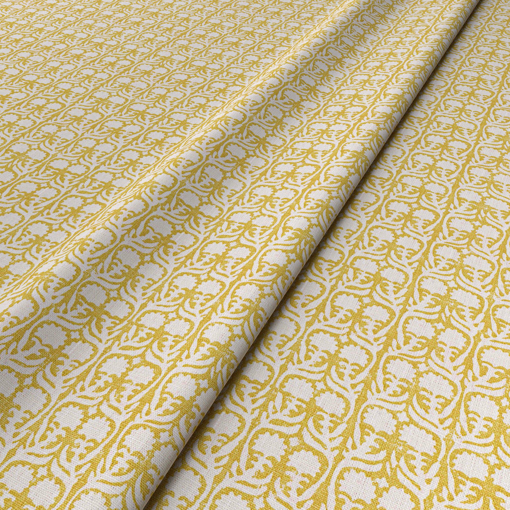 Ashok Yellow Fabric 6