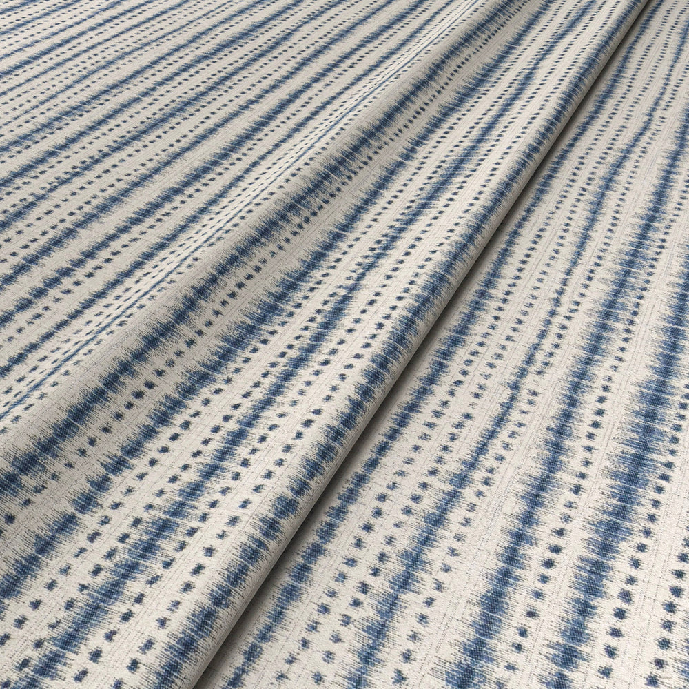 Indigo Stripe Fabric 8