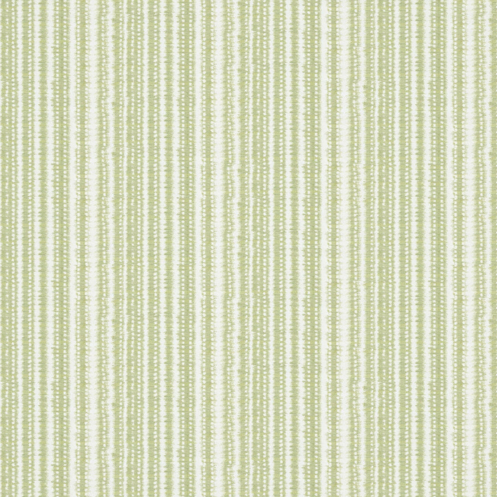 Batik Stripe Pale Green Fabric 5