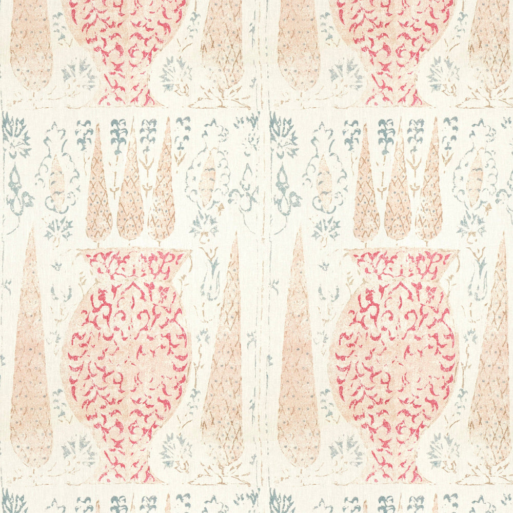 Vasari Blue/Pink Fabric 4