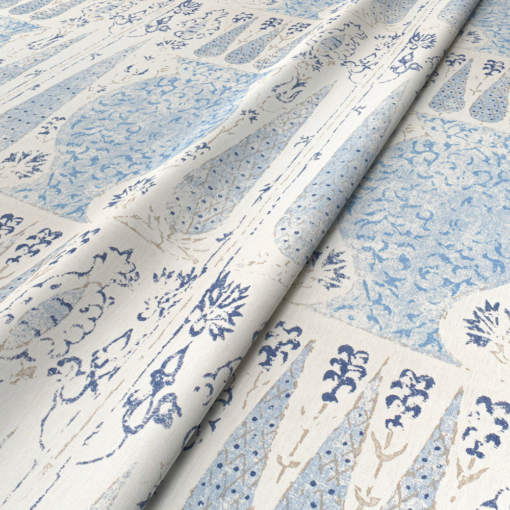 Vasari China Blue Fabric 5