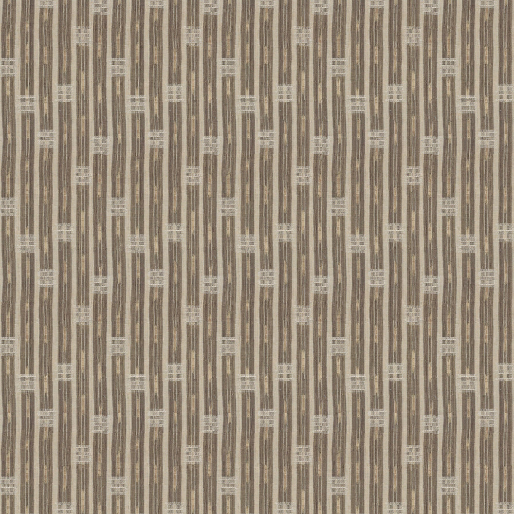 Inca Vertical Stripe Natural Fabric 4