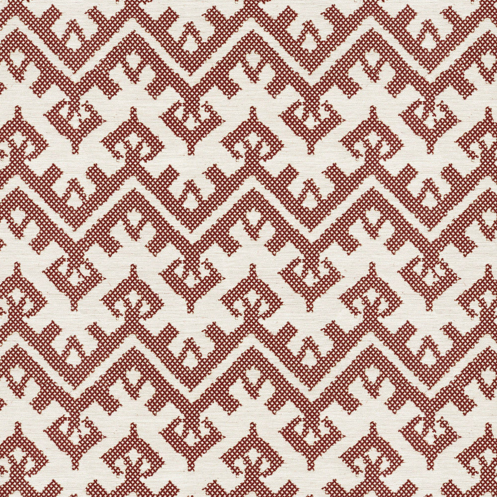 Chennai Weave Wine Fabric 8