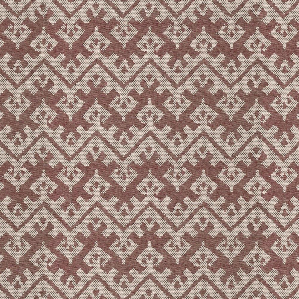 Chennai Weave Wine Fabric 3