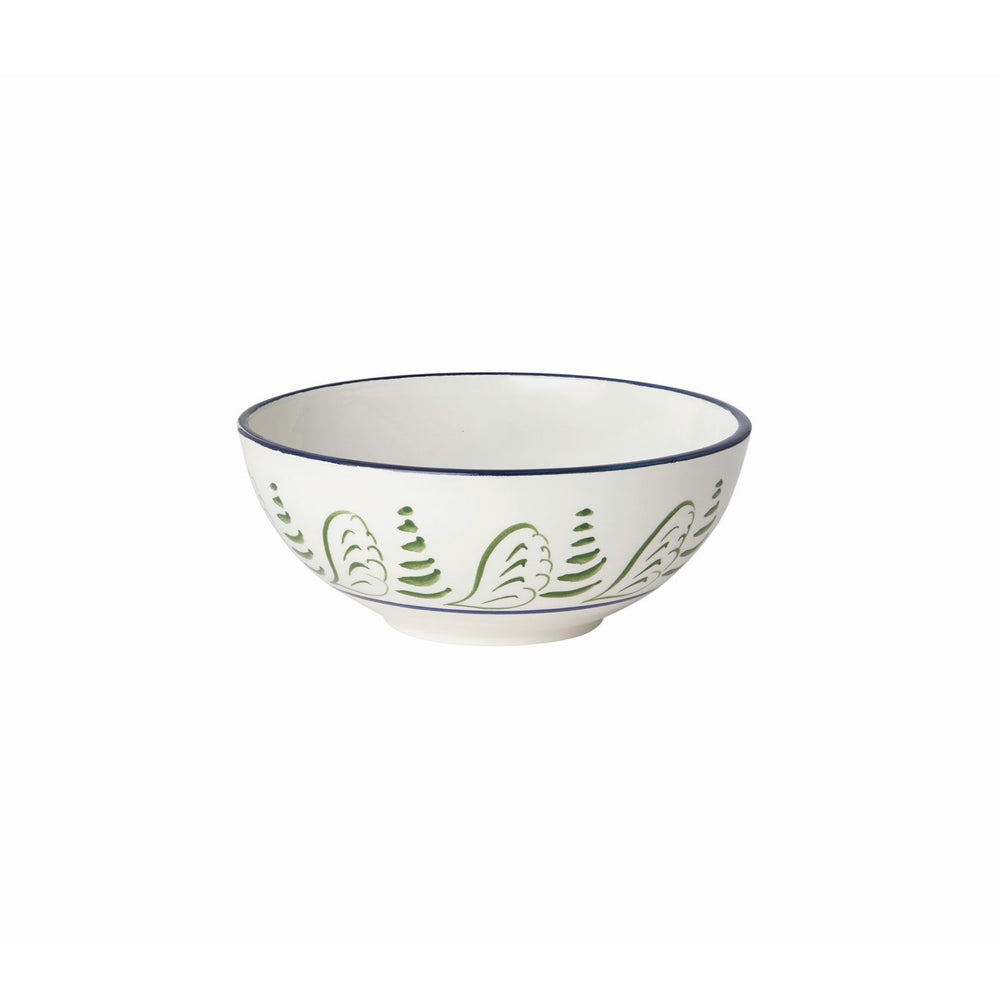 Blue and Green Granada Ceramic Pudding Bowl 1