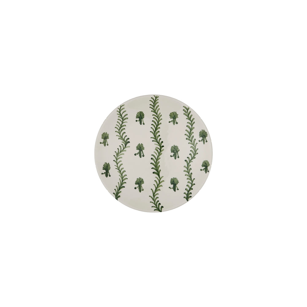 Green Palm Tree Ceramic Small Plate 1