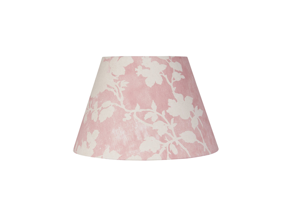 Flowerberry Pink Laminated Pembroke Lampshade 1