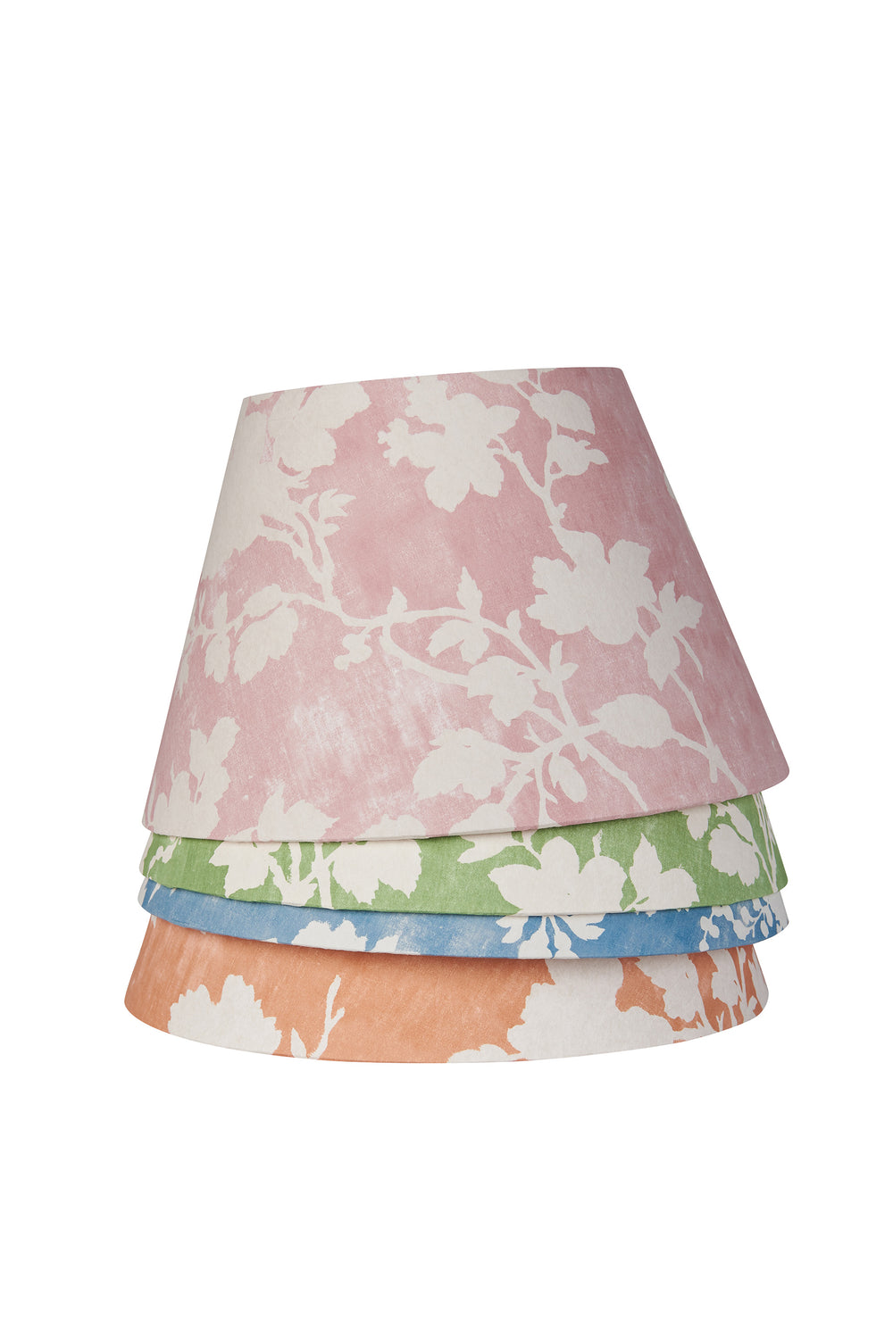 Flowerberry Pink Laminated Pembroke Lampshade 2