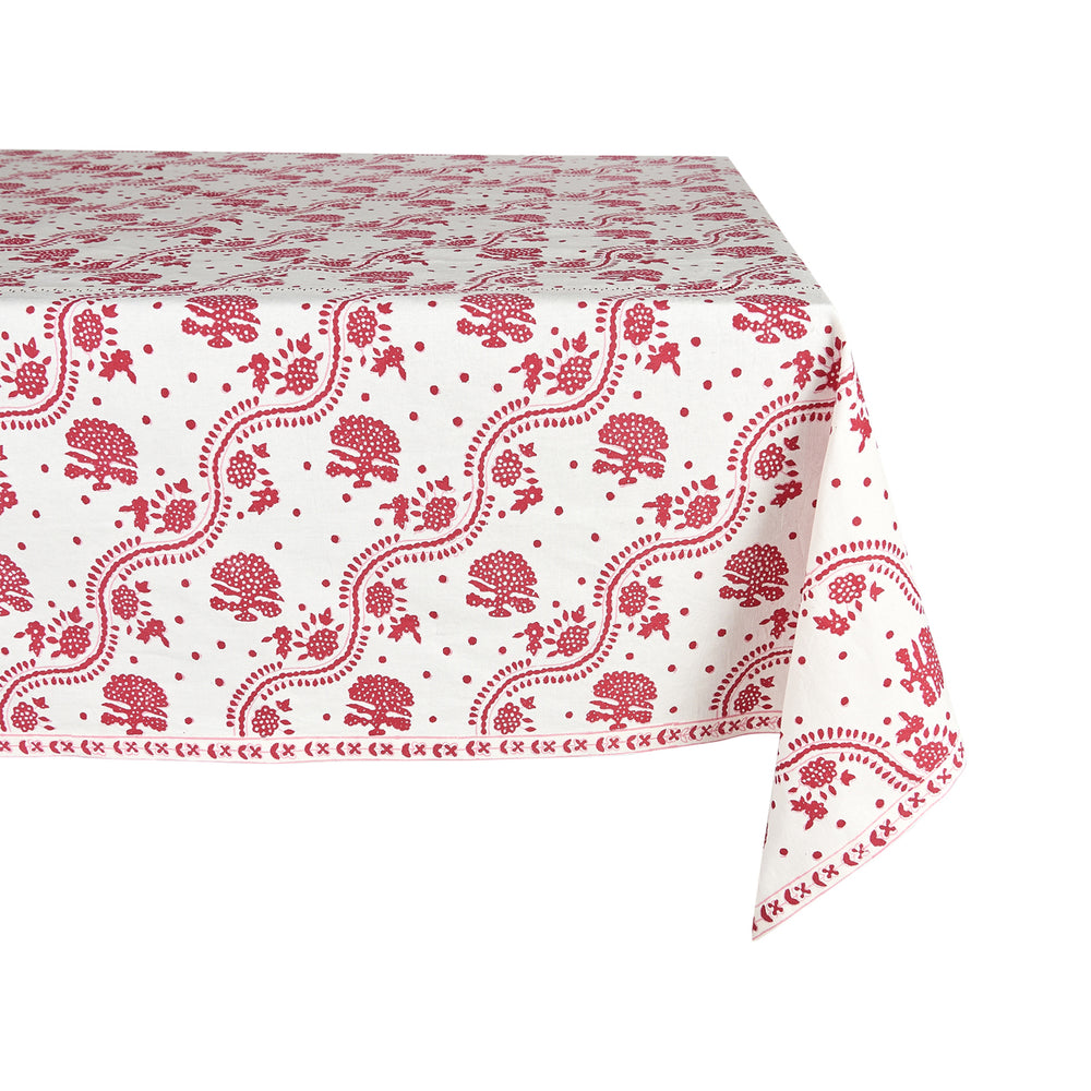 Kalee Red Tablecloth 1